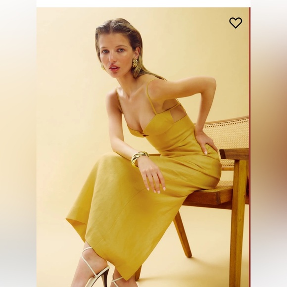 Reformation Malibu linen dress size 4 - Picture 2 of 6